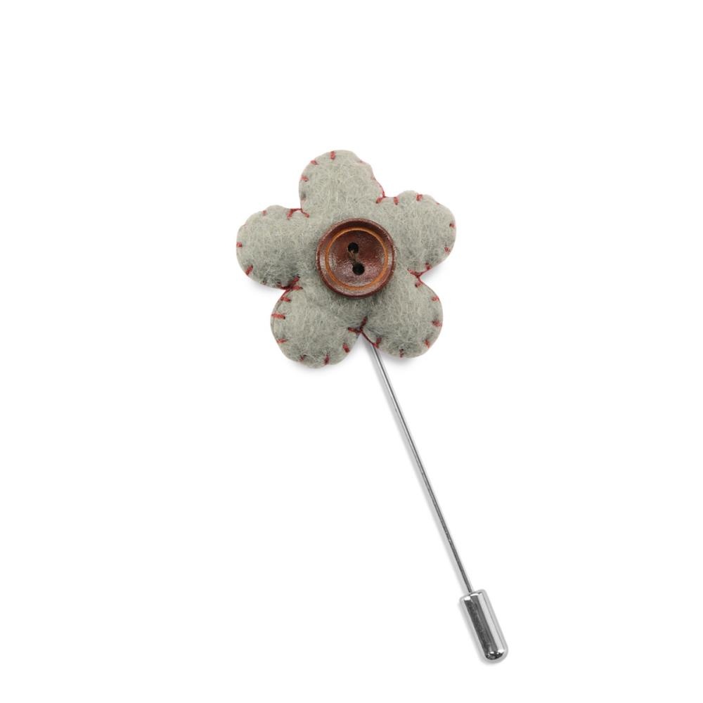 Lapel pin felt with button - 1