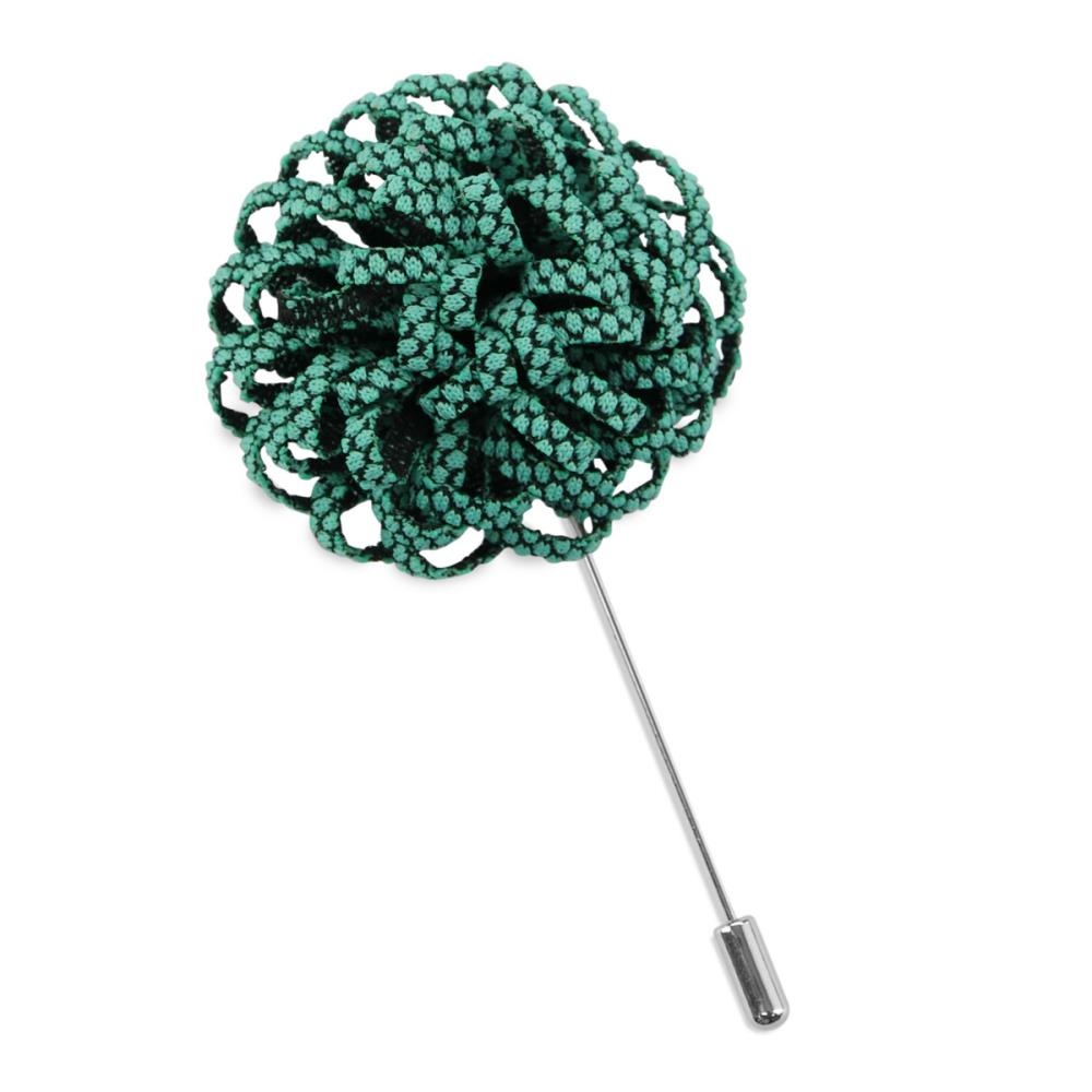 Lapel pin Lenny Loops mint green - 1