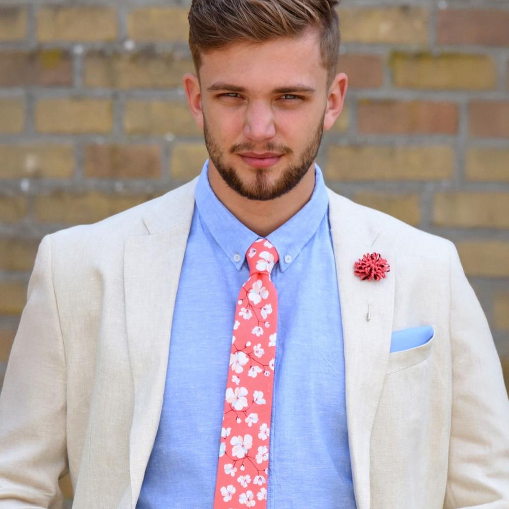 Lapel pin Lenny Loops pink - 1