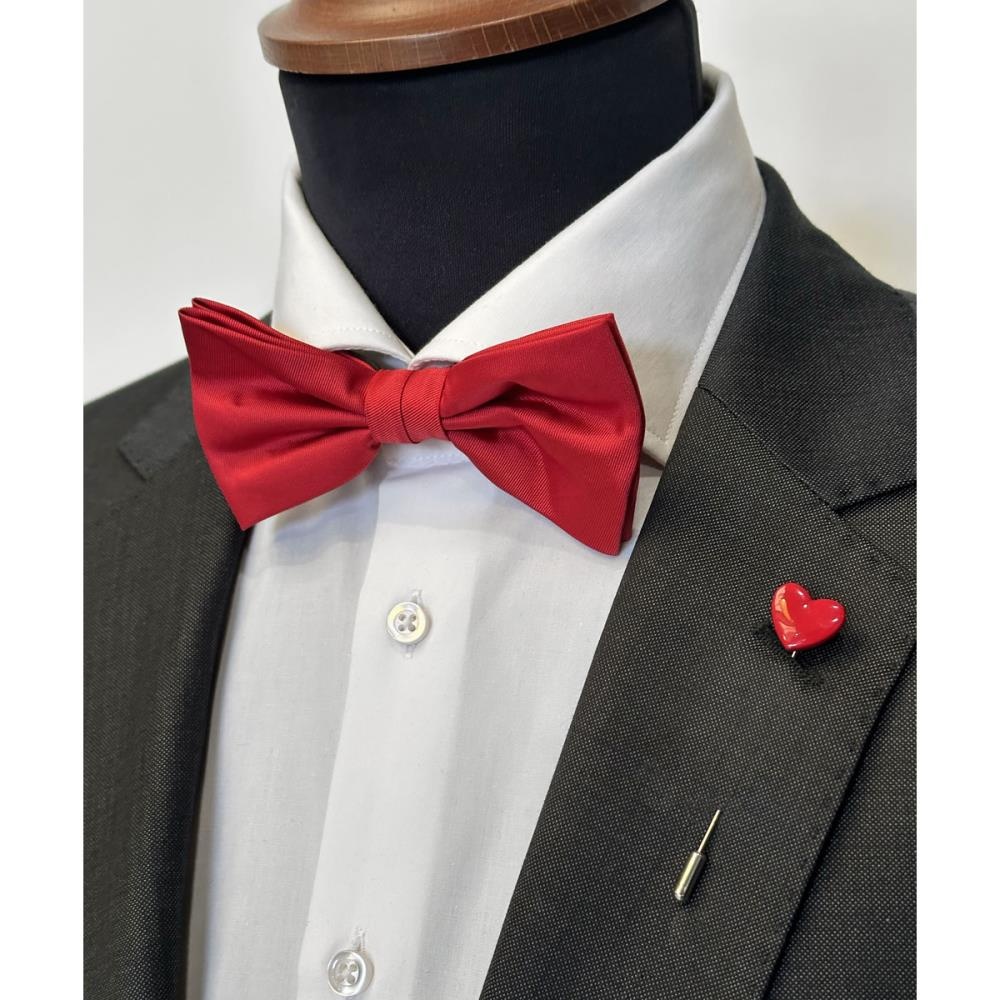 Lapel pin red heart - 2