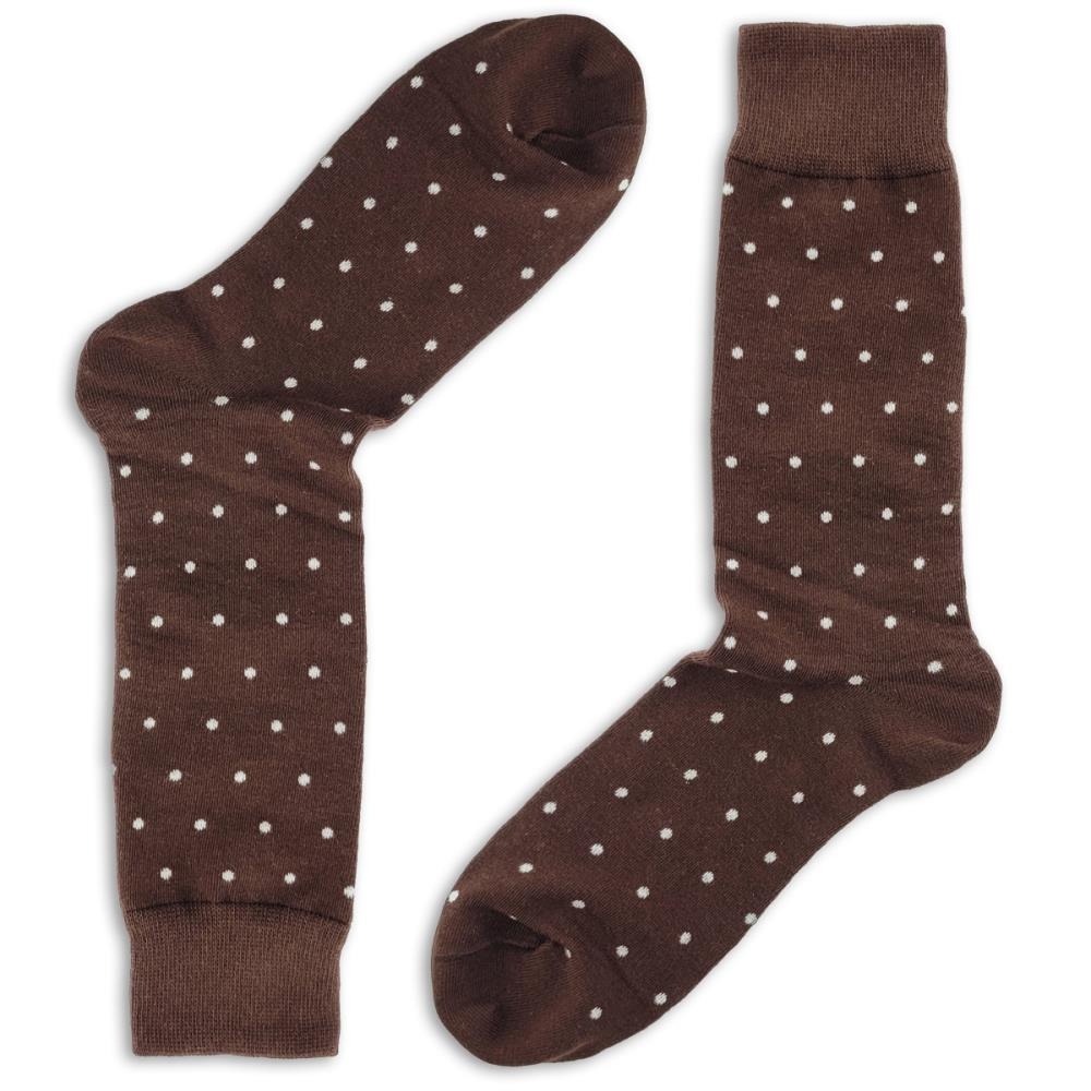 Lovely Socks Daily Dots brown - 1