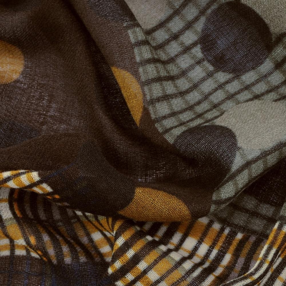 men's scarf Bowie brown - 5