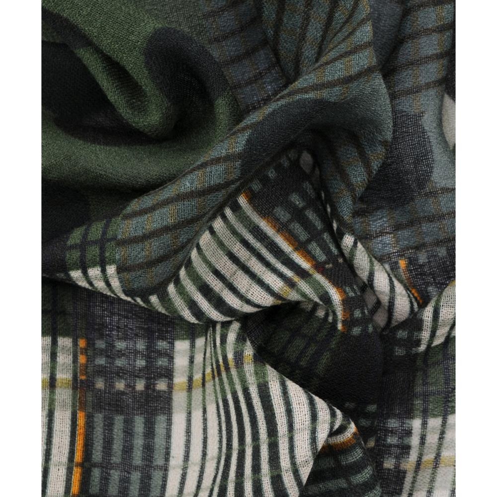 men's scarf Bowie green - 2