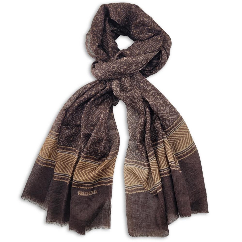 men's scarf Cadence Brown - 2