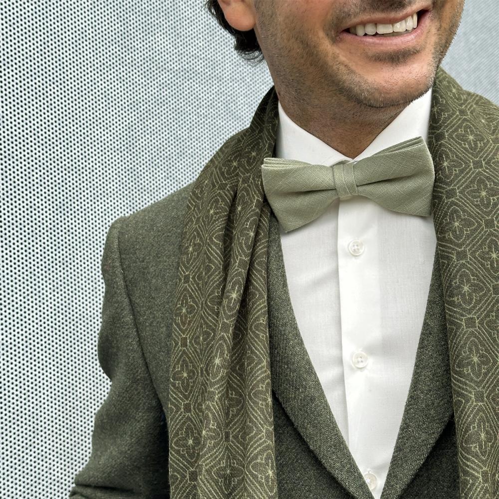 men's scarf Cadence Green - 1