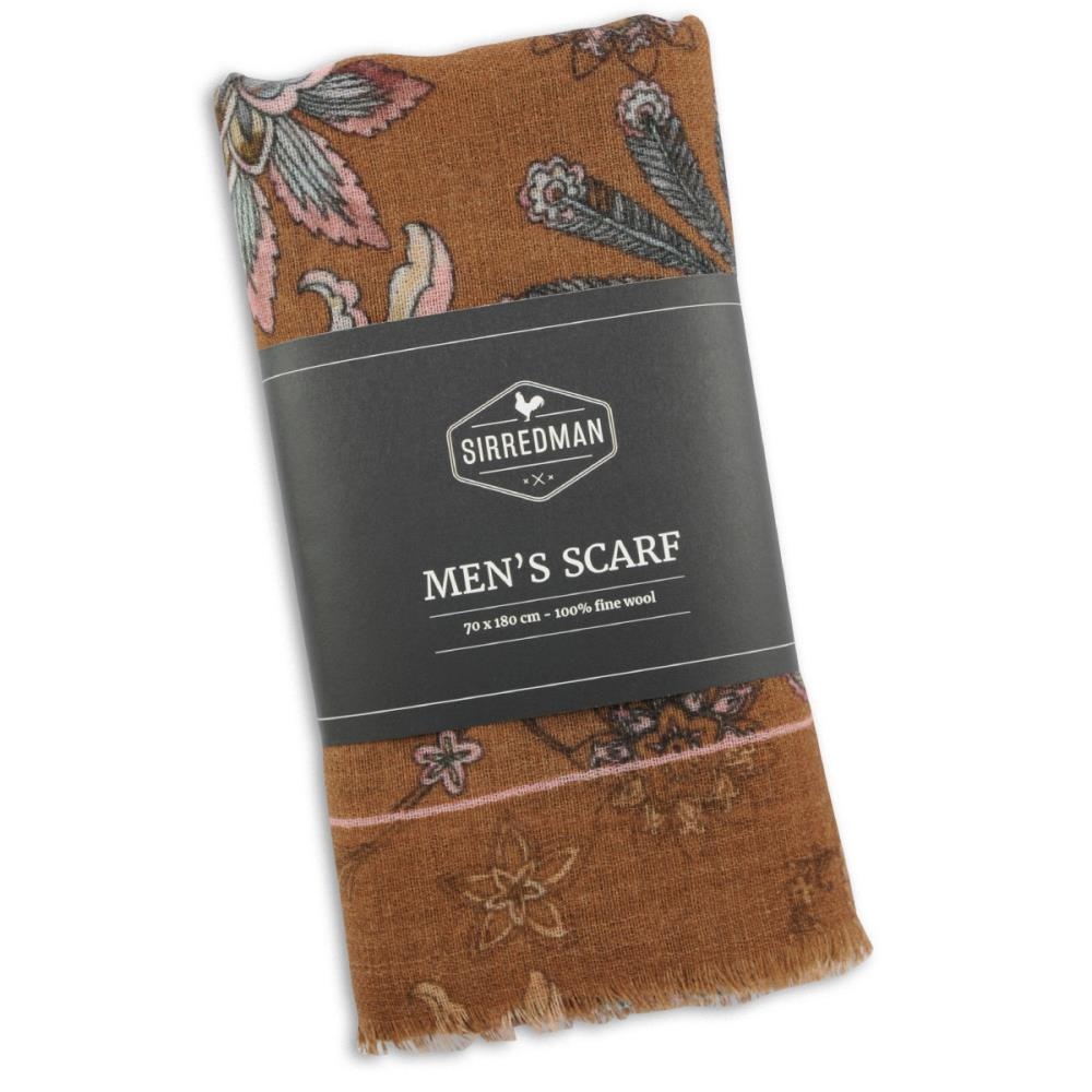 men's scarf Florian brown - 4