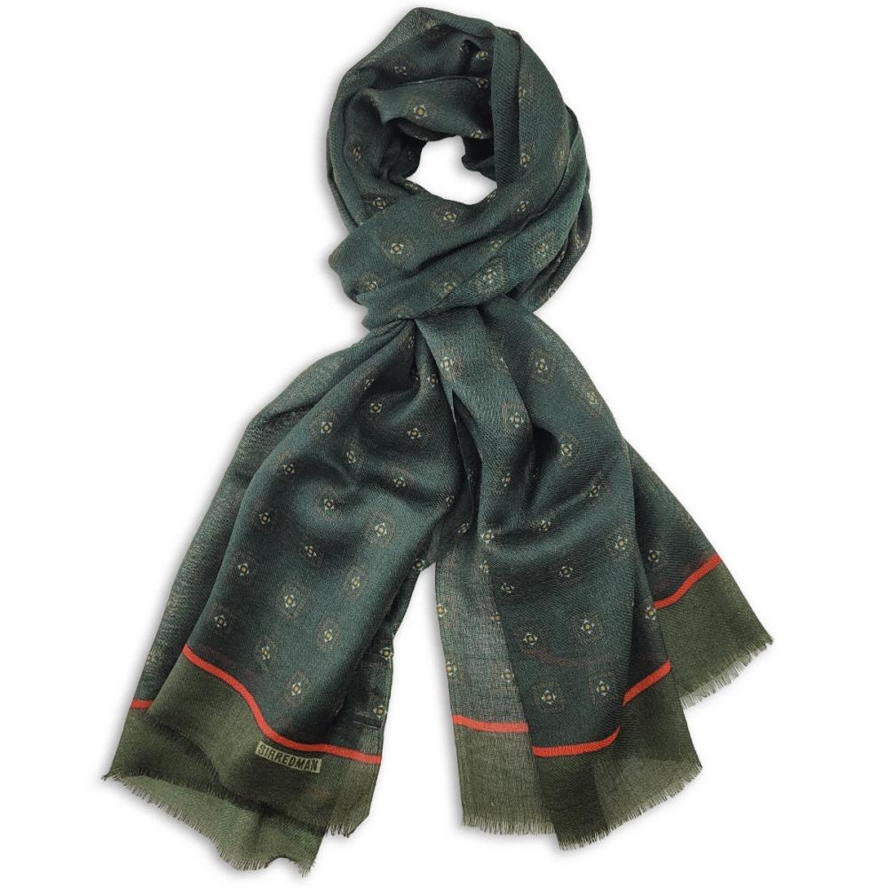 men's scarf Heritage Green - 1