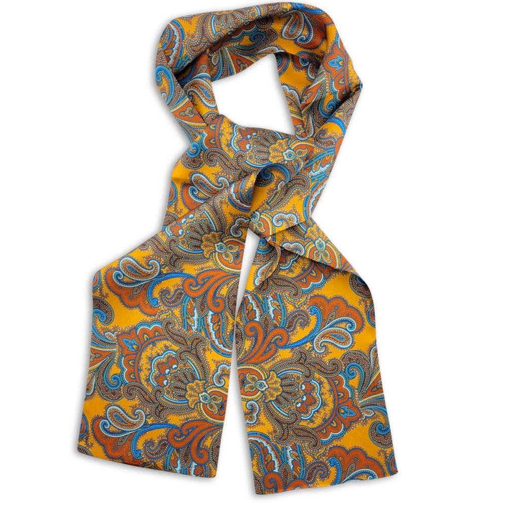 Men's scarf Paisley Festivo - 1