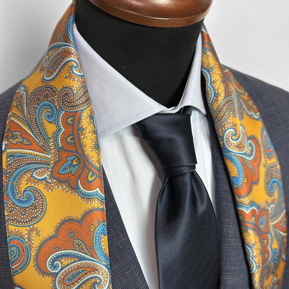 Men's scarf Paisley Festivo - 2