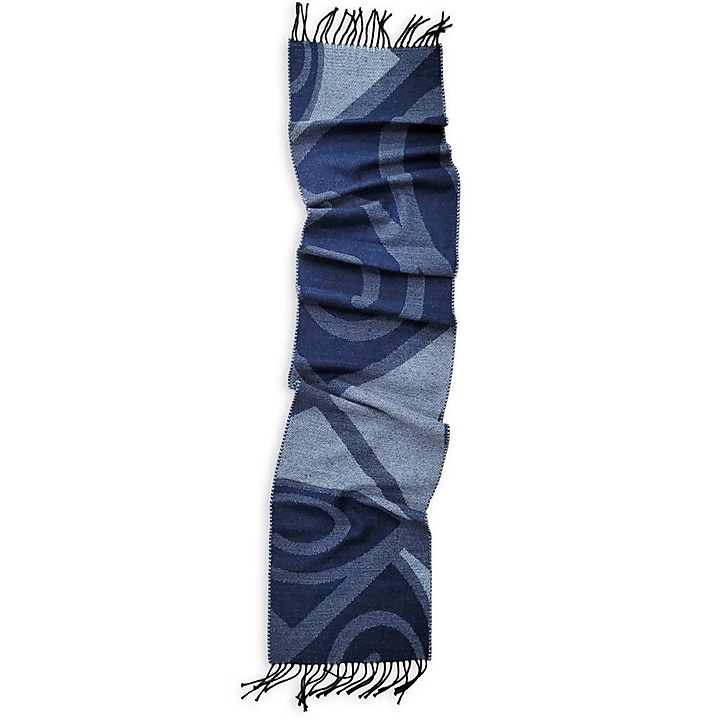 Men's scarf Shadow Blue