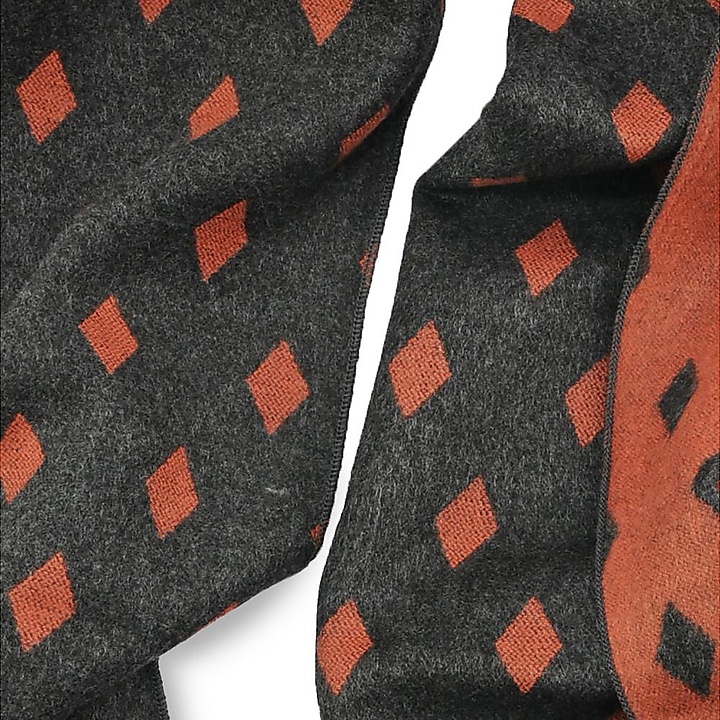 Men's scarf viscose Ivar grey