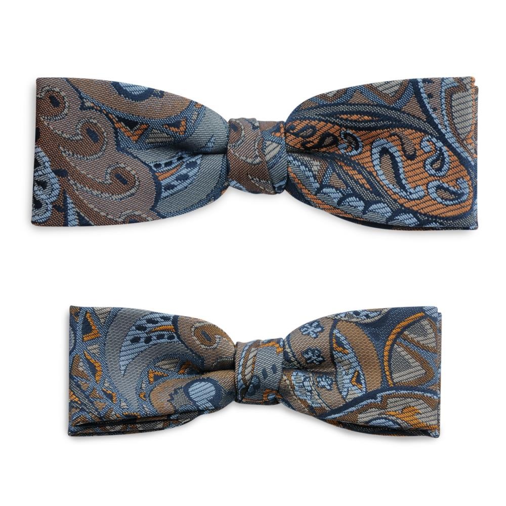 Mini-me bow tie set Paisley Pim - 1