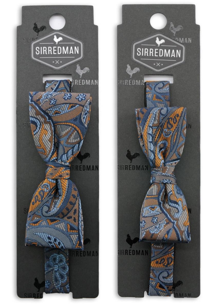 Mini-me bow tie set Paisley Pim - 2