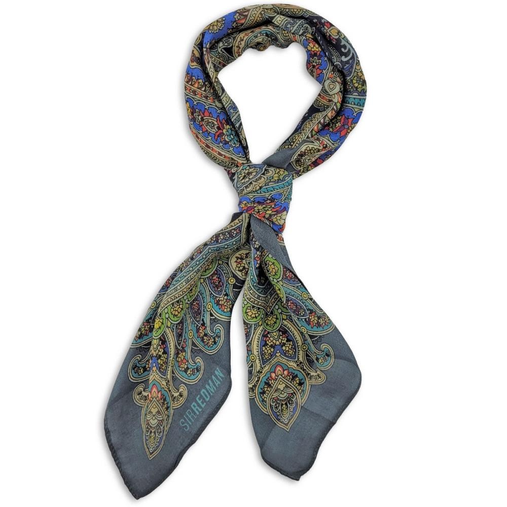 neckerchief Nikos grey-blue - 2