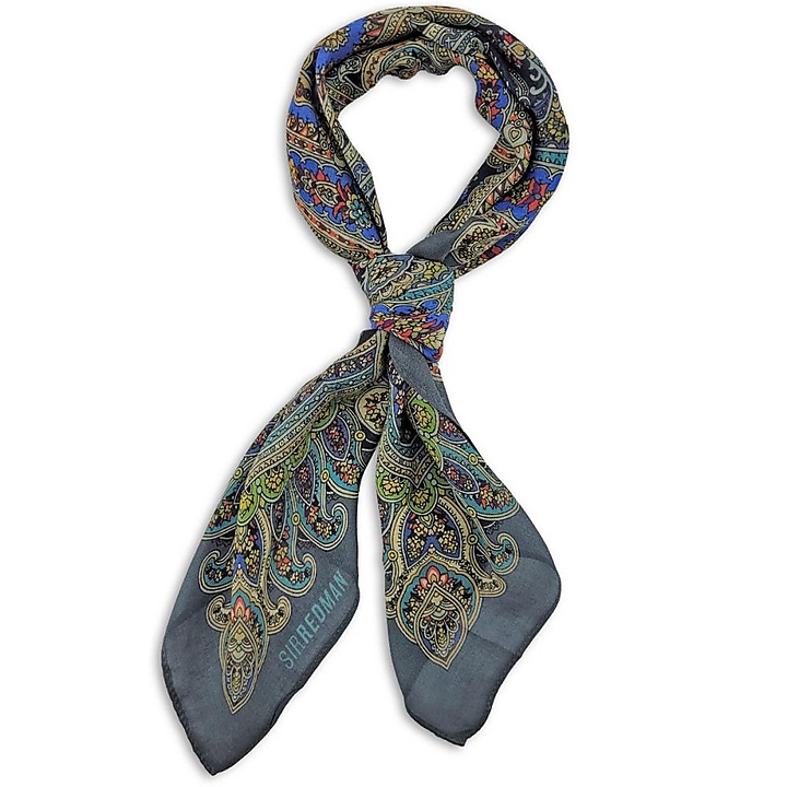 neckerchief Nikos grey-blue