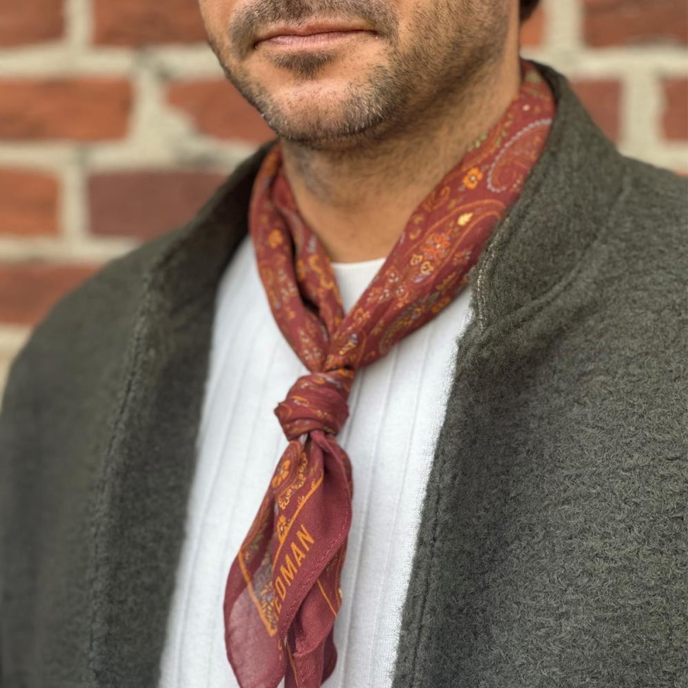 neckerchief Norvin bordeaux - 2