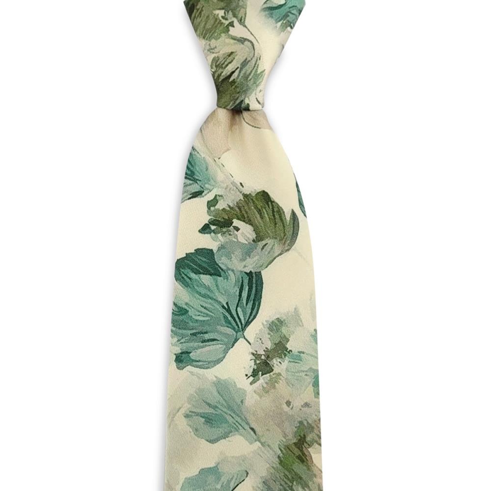 Necktie acquerello floreale - 1