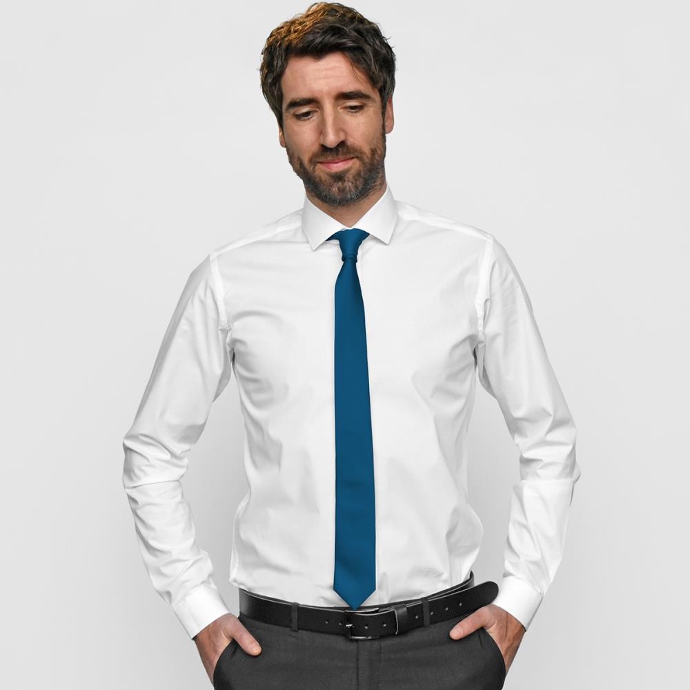 necktie antique blue narrow - 2