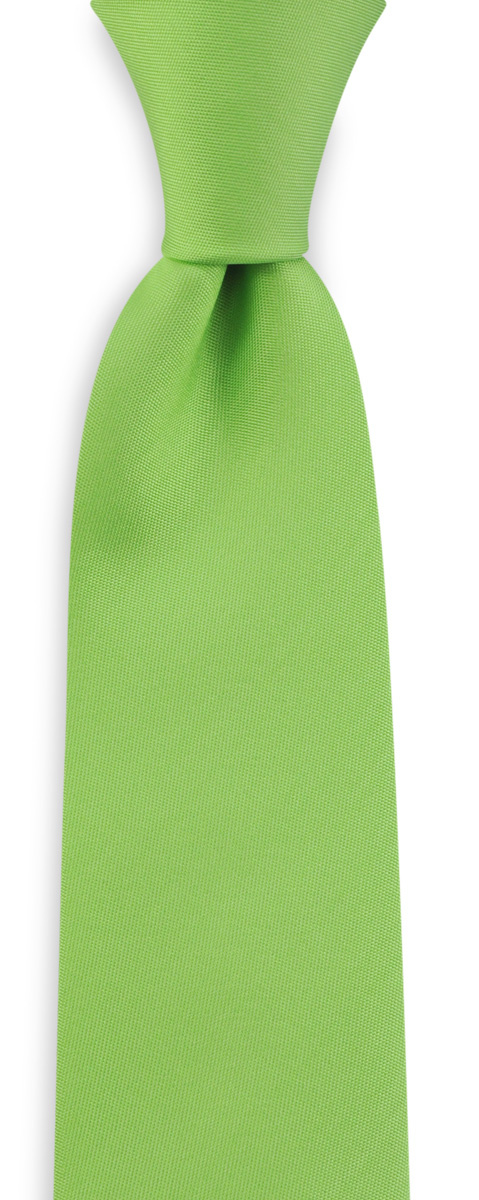 Necktie apple green narrow - 1