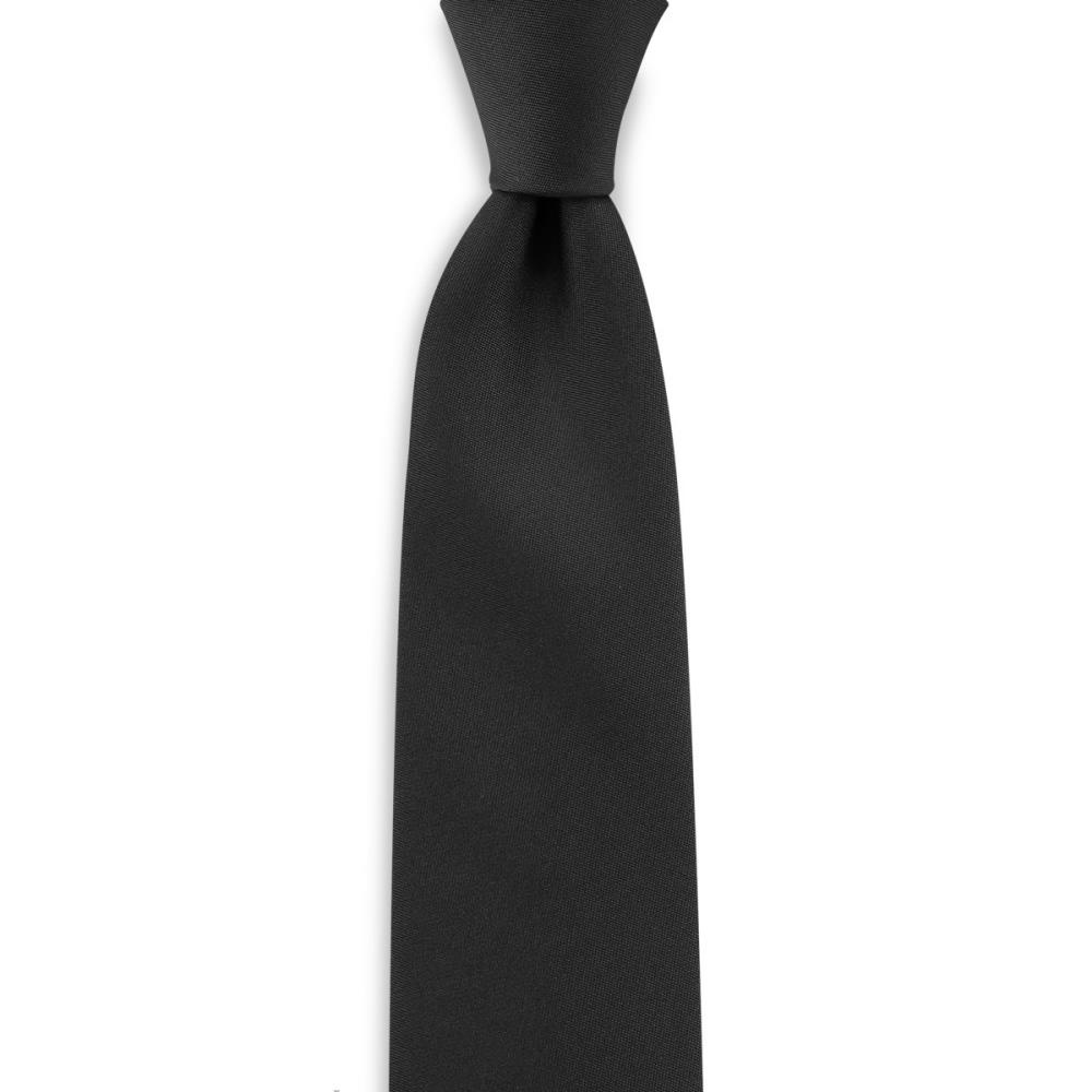 Necktie black narrow - 1