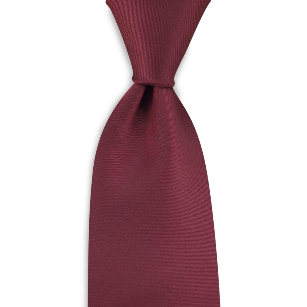 Necktie bordeaux red - 1