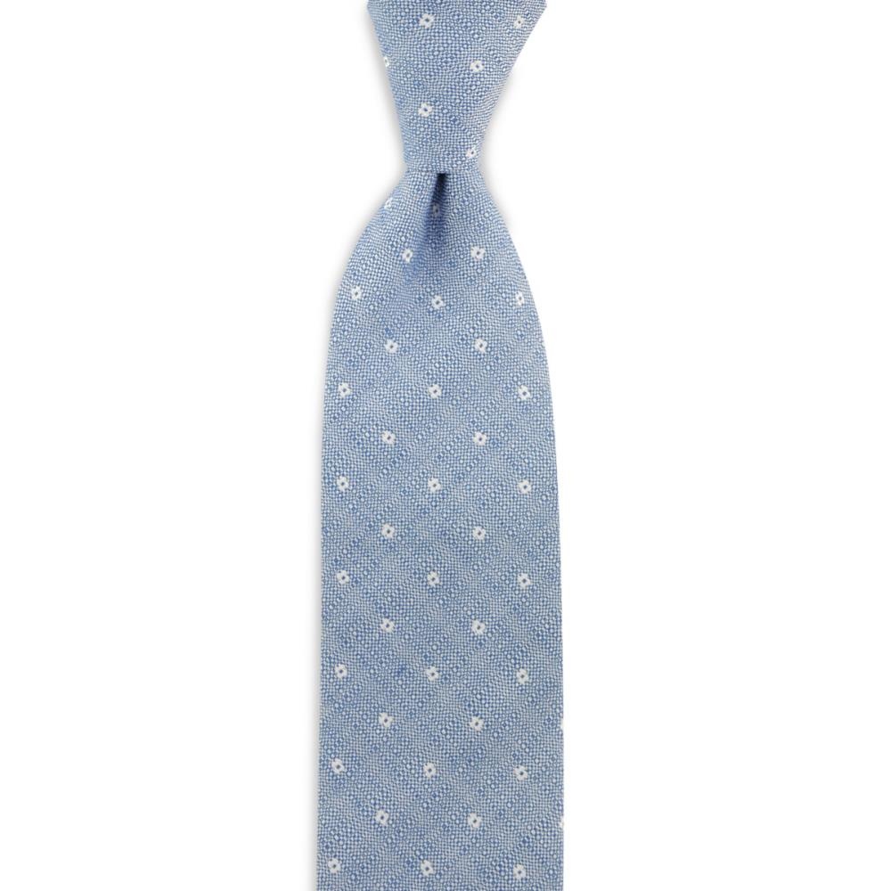 necktie Bridal Blossom blue - 1