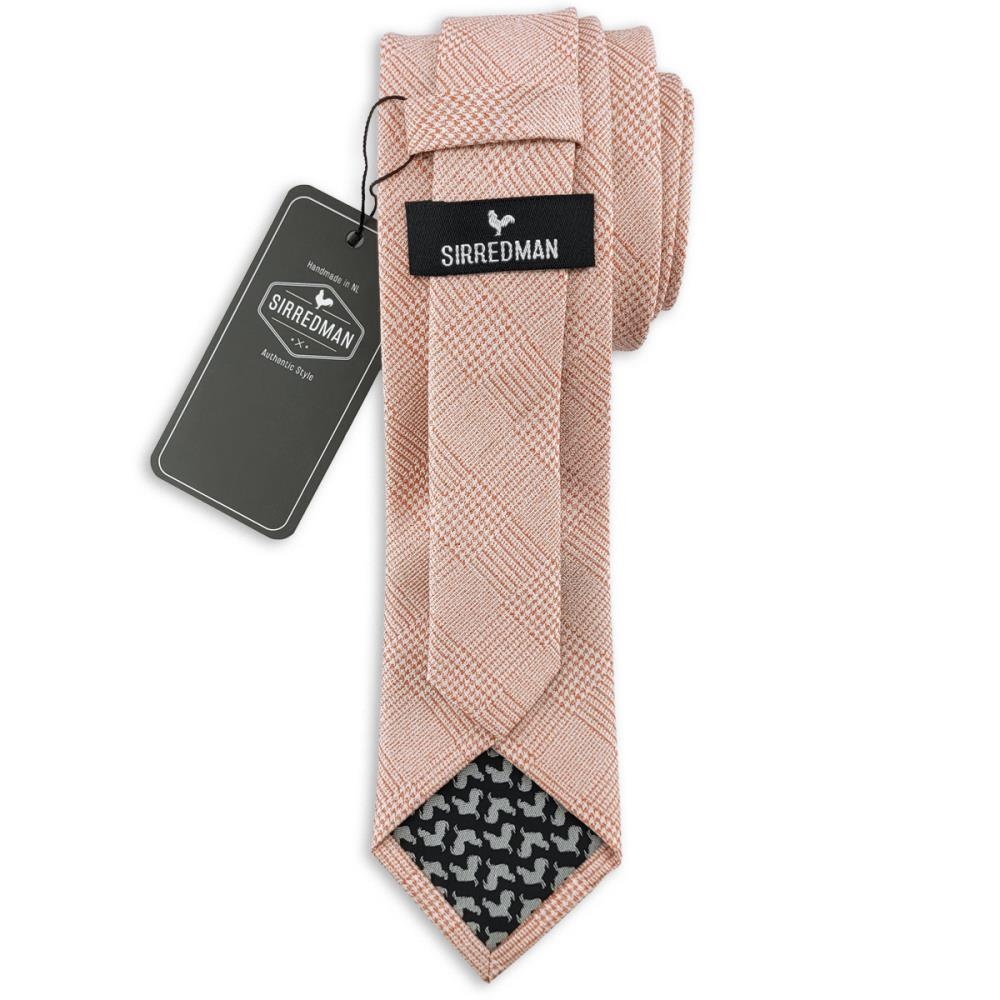 necktie Charming Charles Terracotta - 3