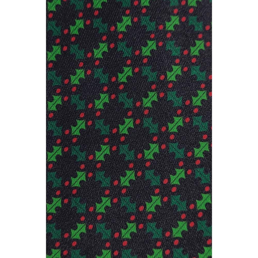 Necktie Christmas holly - 2