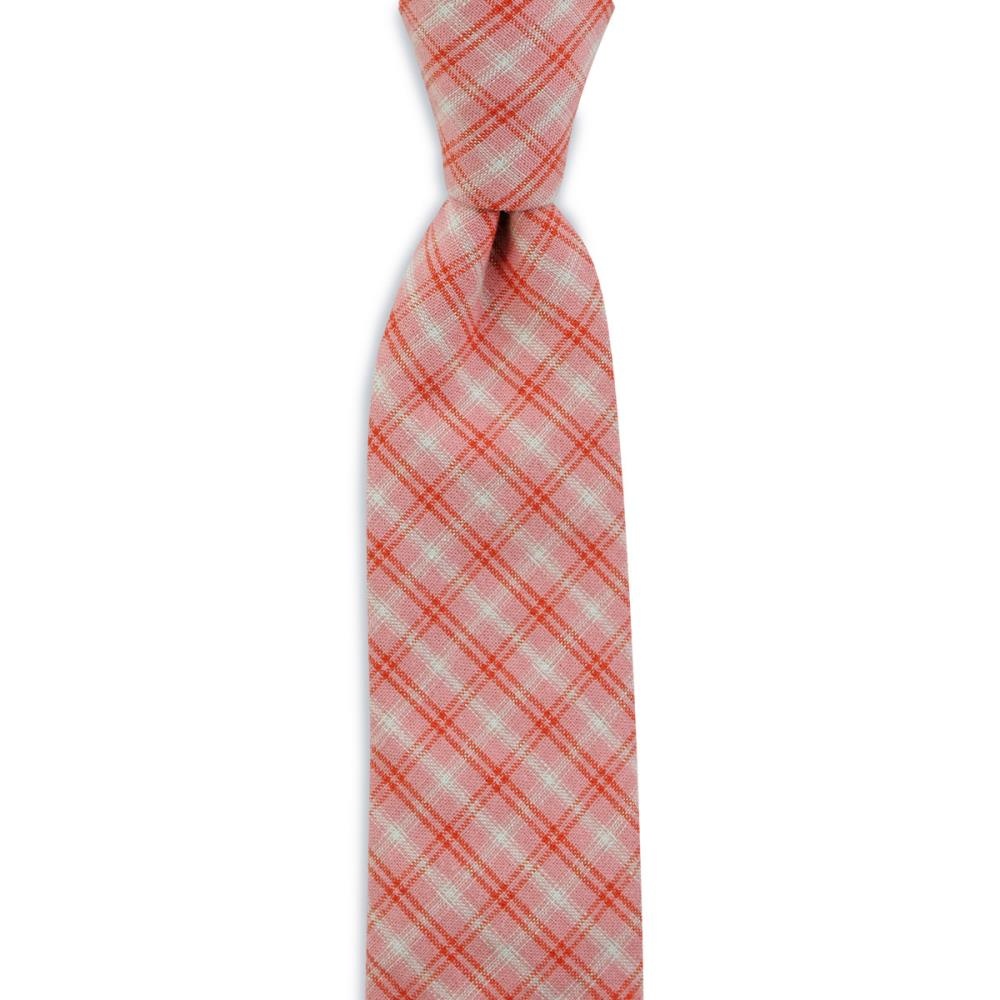 Necktie Coton Ã  Carreaux - 1