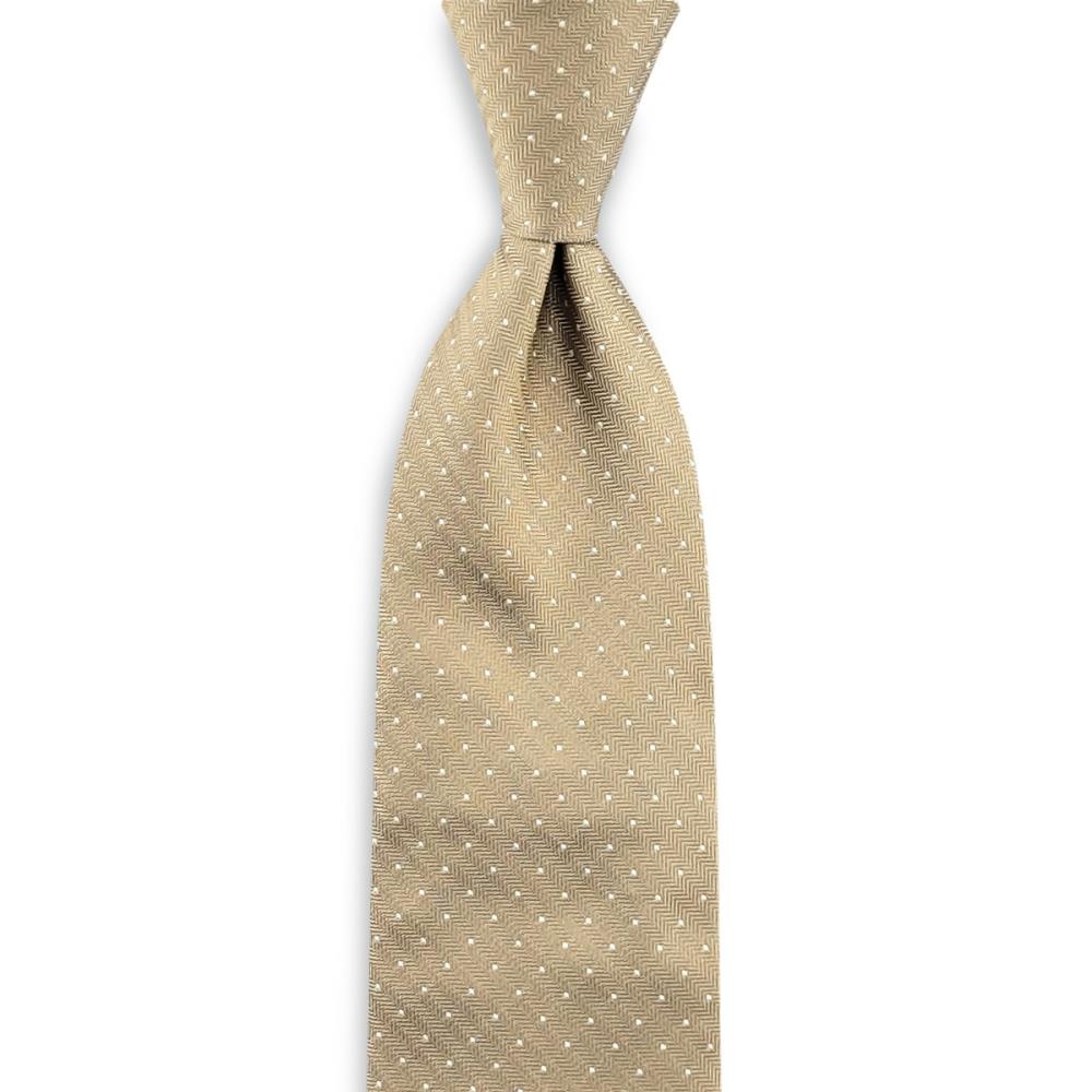 necktie Dapper Domenico Beige - 1