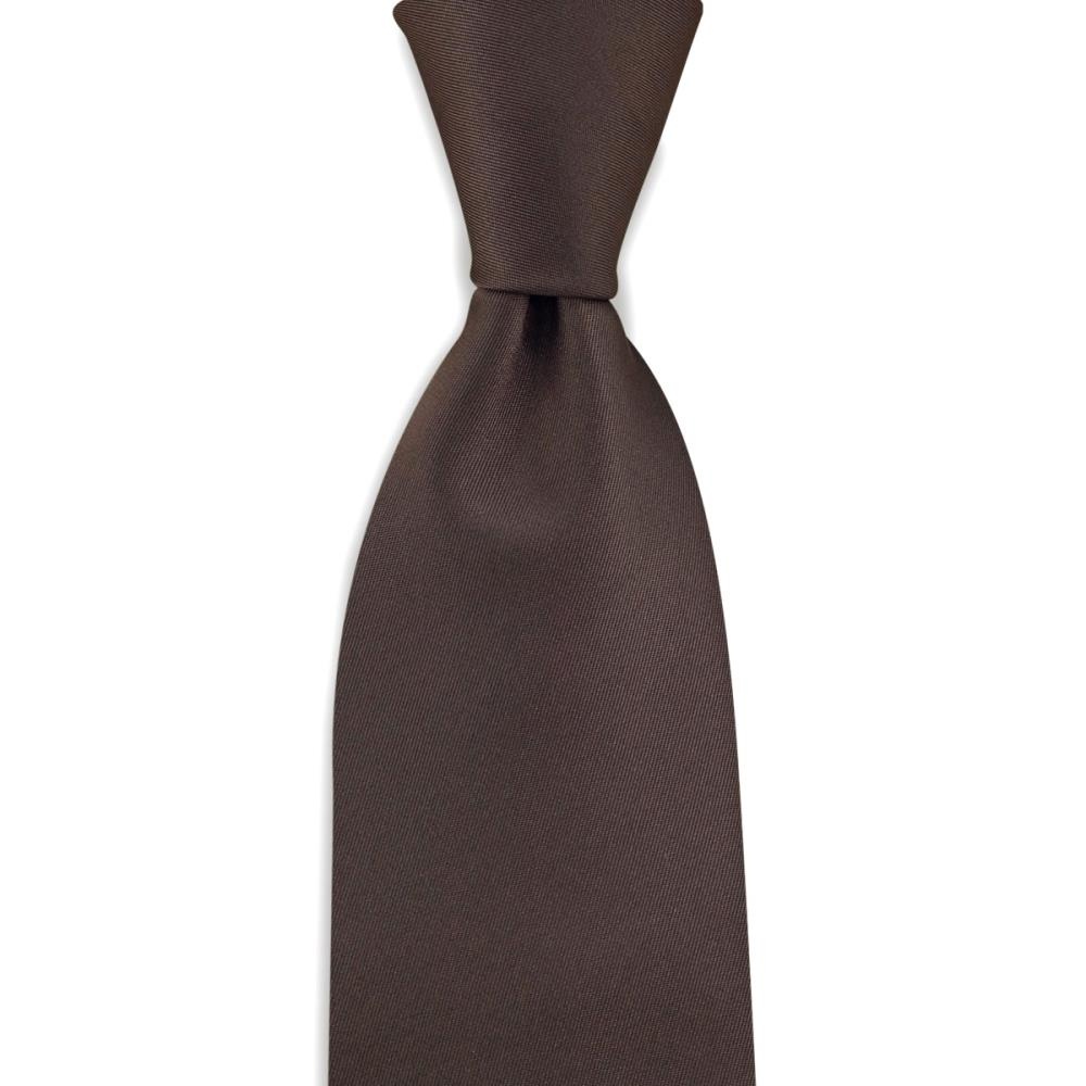 Necktie dark brown - 1