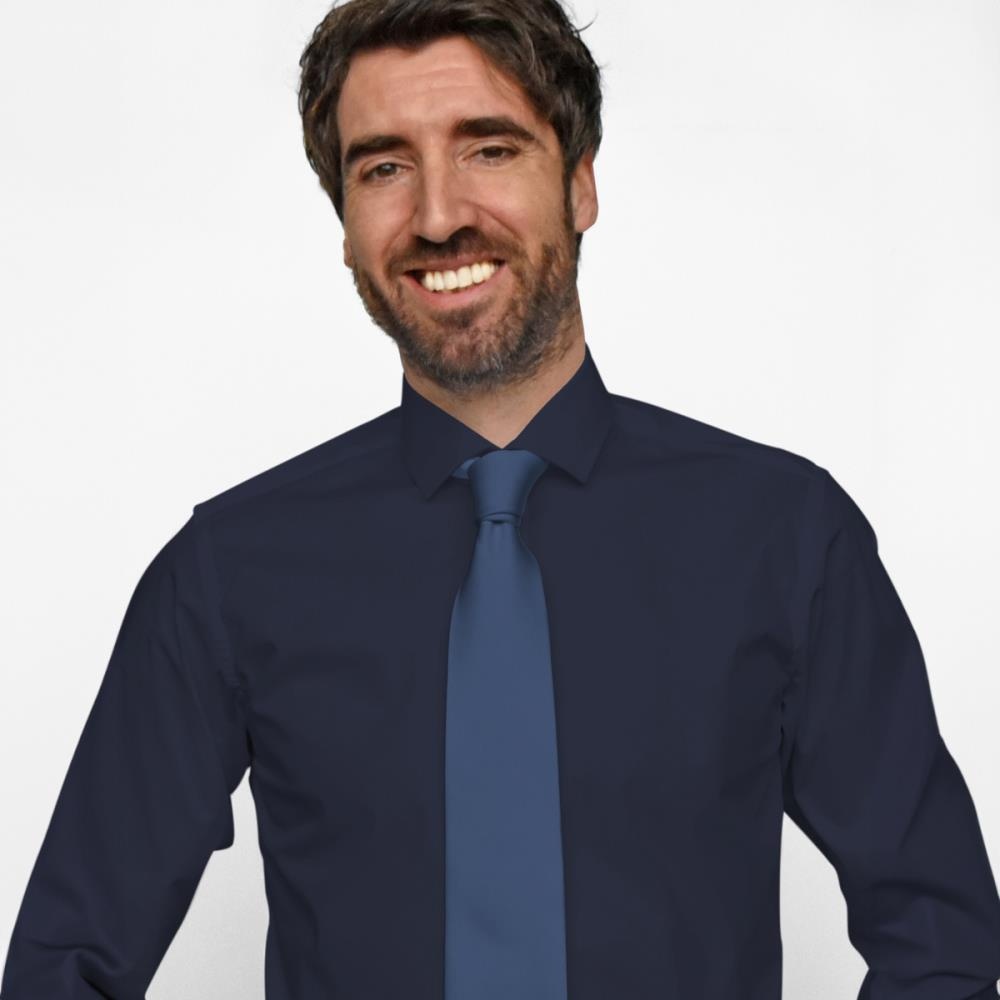 Necktie denim blue - 2