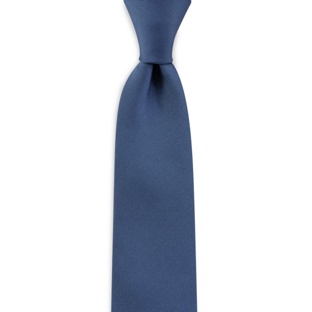 Necktie denim blue narrow - 1