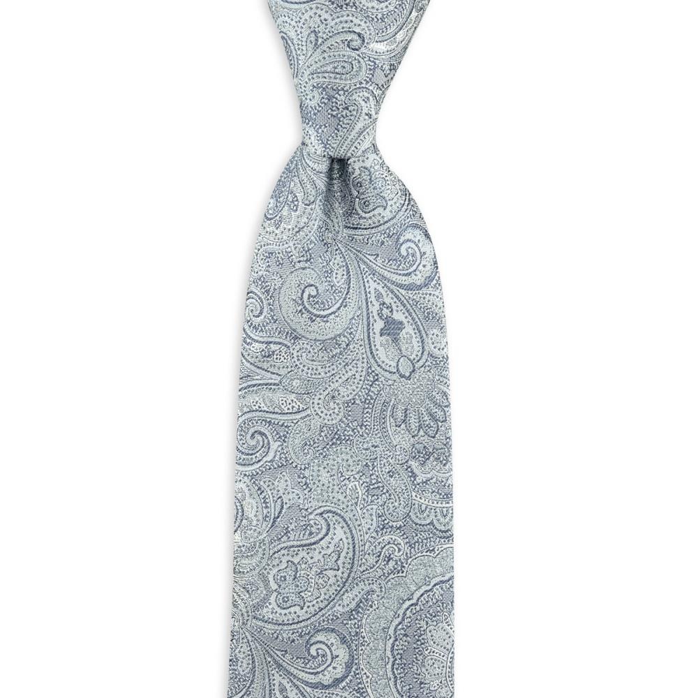 necktie Eternal Paisley Light Blue - 1