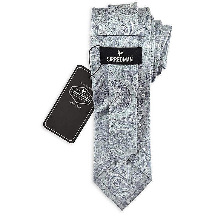 necktie Eternal Paisley Light Blue