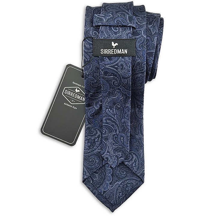 necktie Eternal Paisley Navy