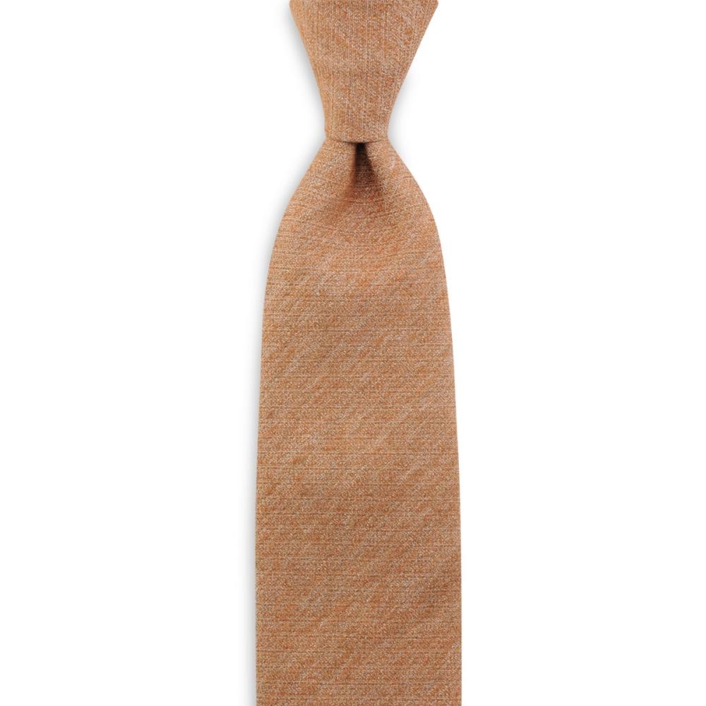 necktie Festa Fortuna terracotta - 1