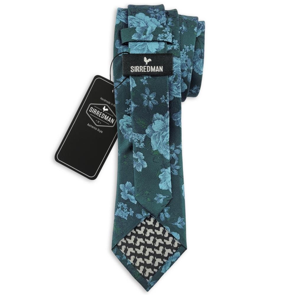 necktie Fiore Emerald - 2