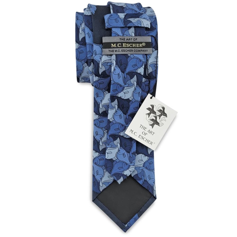 necktie Fish blue - 3