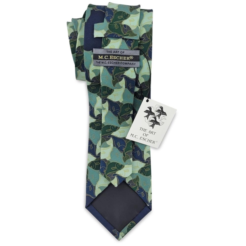 necktie Fish green - 3