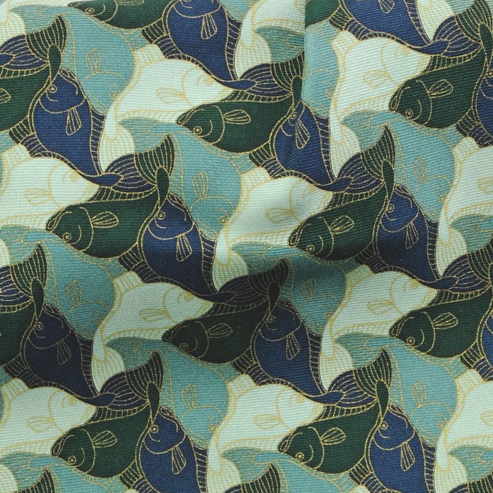 necktie Fish green - 4