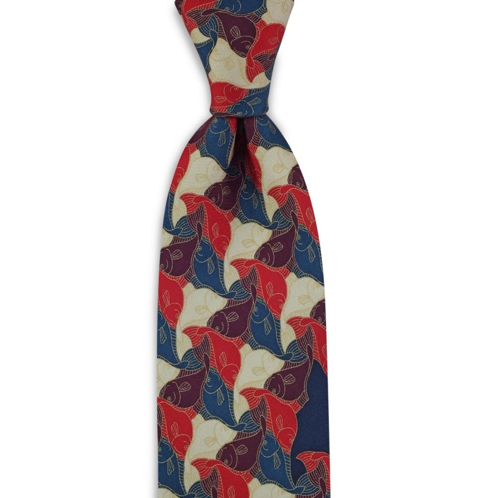 necktie Fish red - 1