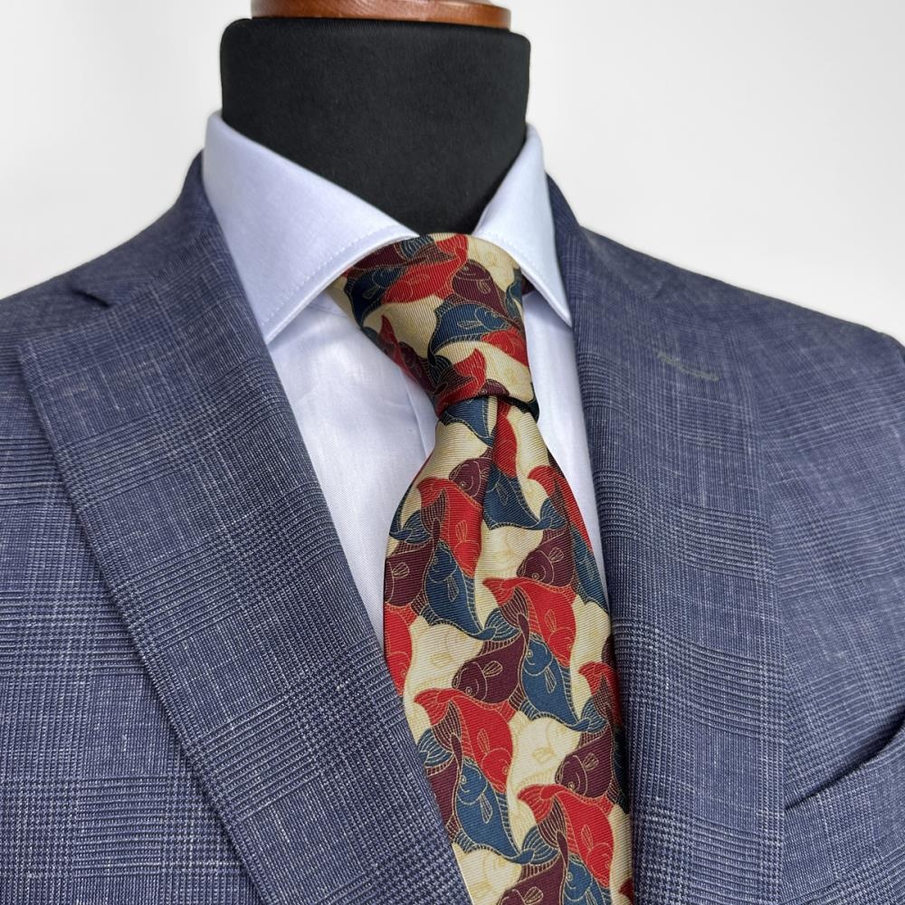 necktie Fish red - 1