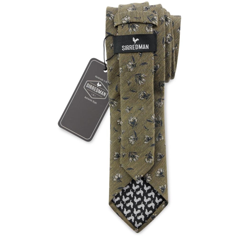 necktie Flower Finesse khaki - 2