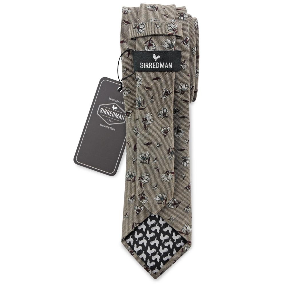 necktie Flower Finesse taupe - 2