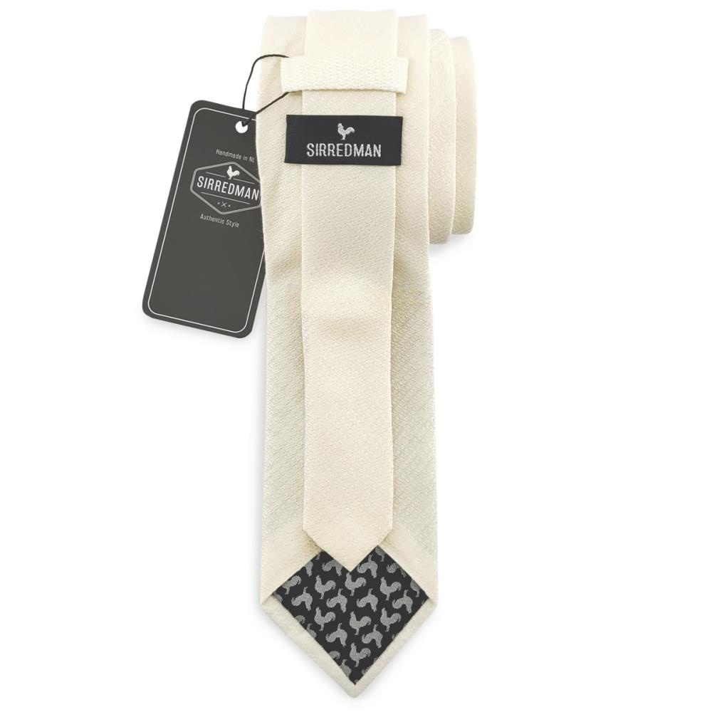 necktie Francesco Finesse Off-White - 2
