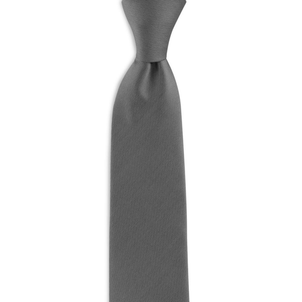 Necktie grey narrow - 1