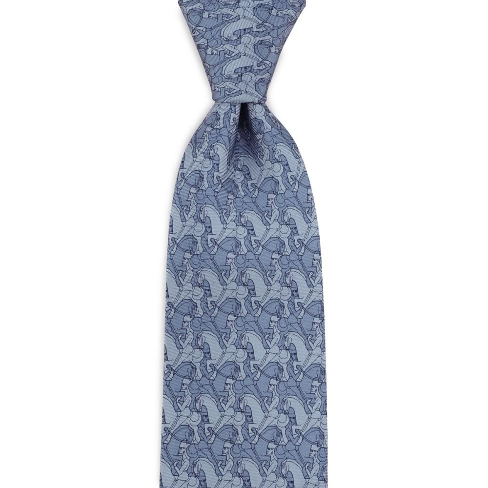 necktie Horseman blue - 1