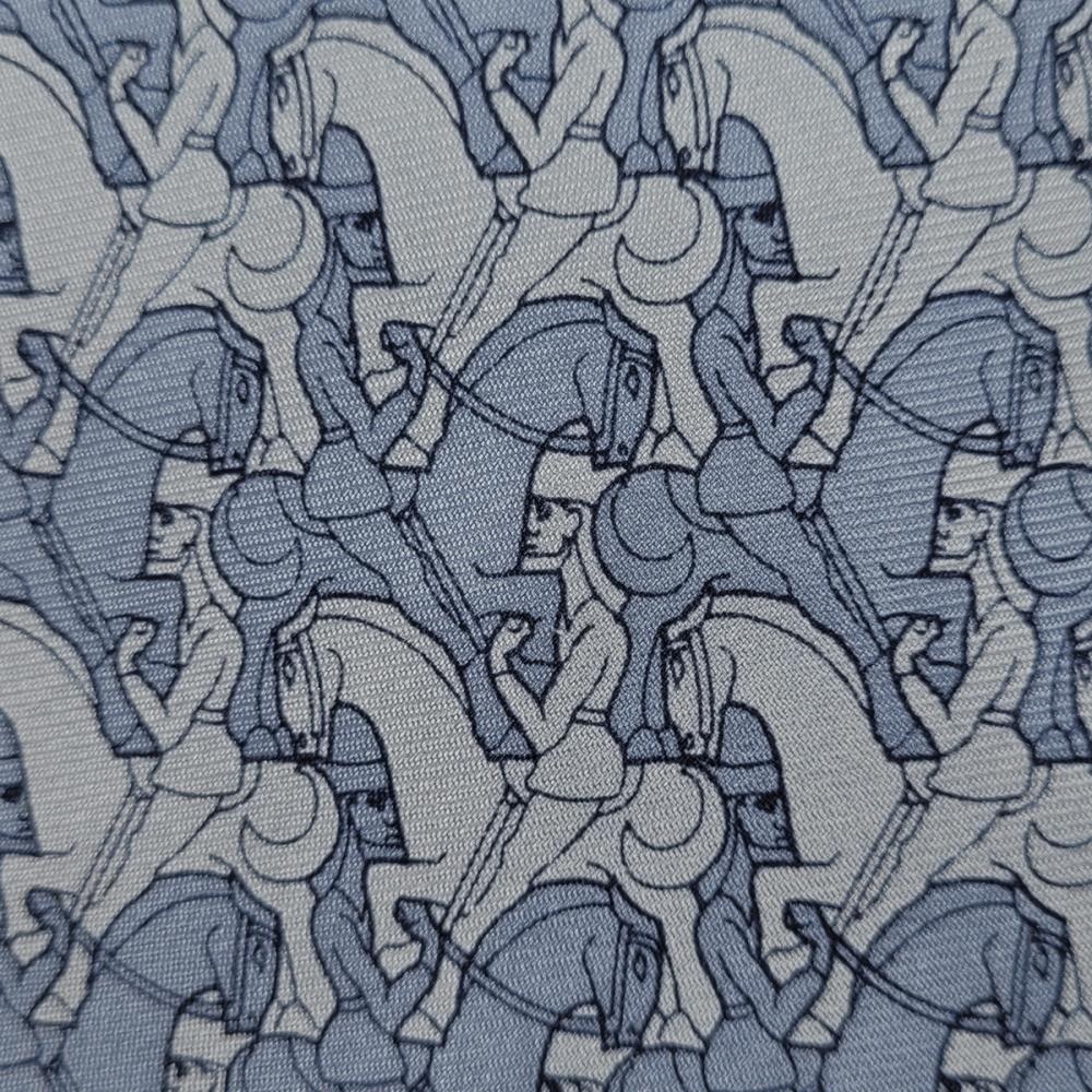 necktie Horseman blue - 4