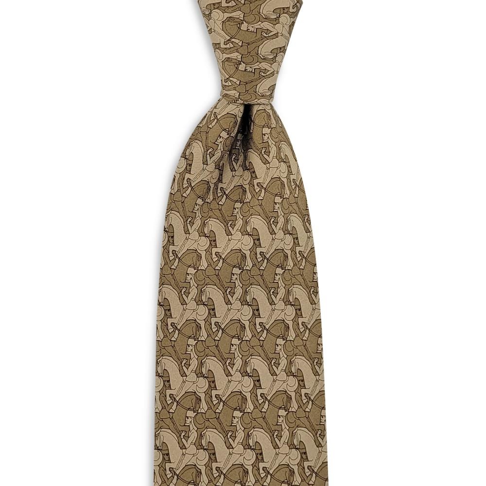 necktie Horseman brown - 1